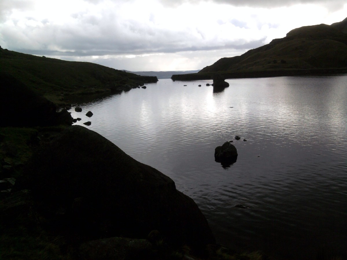 Tarn on Coniston Fells